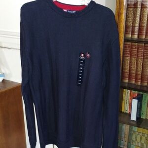 Chaps Dark Blue Knit Pullover